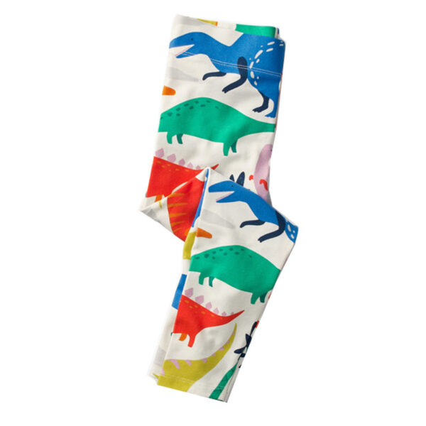 Legging fille avec dinosaures