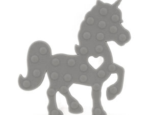 Licorne en silicone à mordiller - Calme les douleurs dentaires de bébé