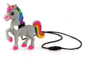 Licorne anneau de dentition bébé avec son collier