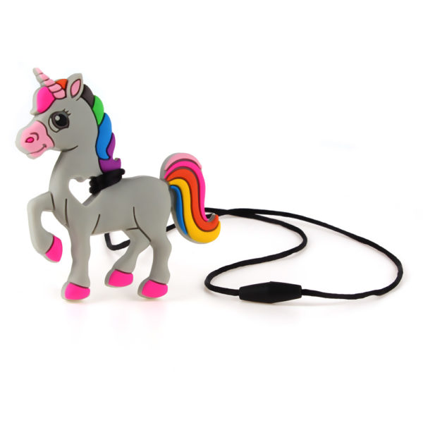 Licorne anneau de dentition bébé avec son collier