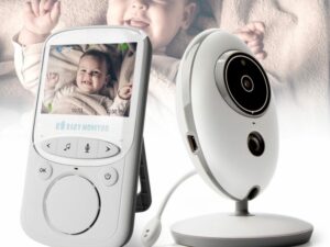 Moniteur pour bébé avec caméra et audio