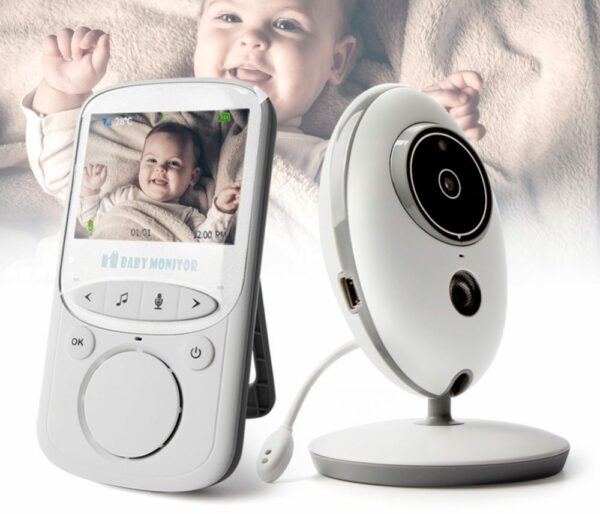 Moniteur pour bébé avec caméra et audio