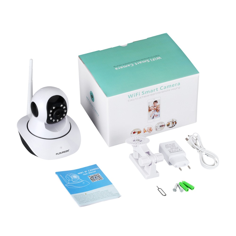 Baby Monitor sans fil 720p - Surveille bébé la nuit, caméra WIFI