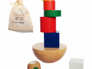 Jeu d'adresse et d'équilibre en bois - Jeu idéal pour les tous petits