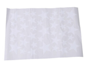 Stickers muraux étoiles blanches - déco chambre enfant bébé
