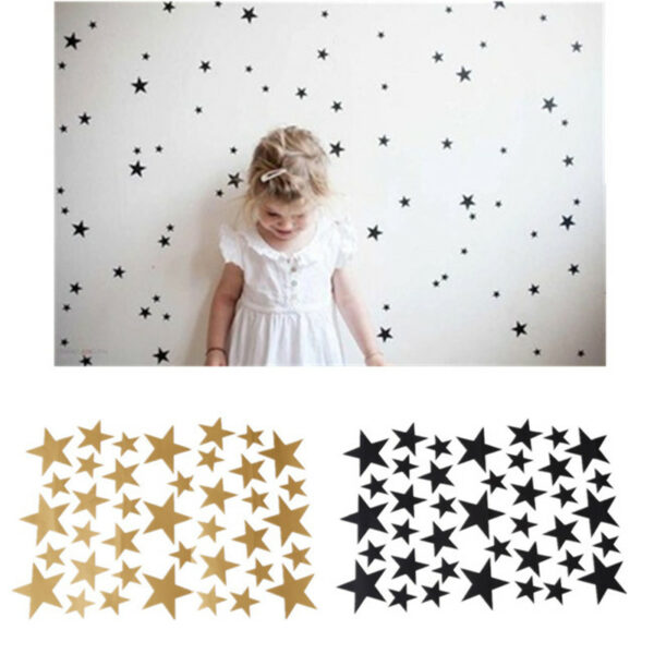 Stickers étoiles pour déco chambre enfant fille