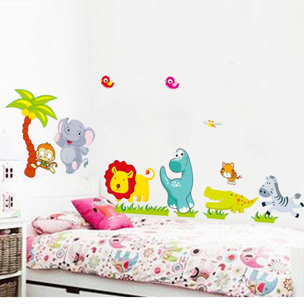 Stickers Muraux Animaux - Pour chambre d'enfant