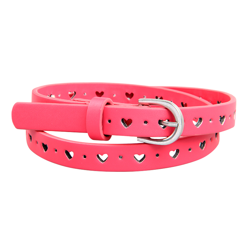 Ceinture Filles boucle coeur rose réglable - 1 à 5 ans - ceinture