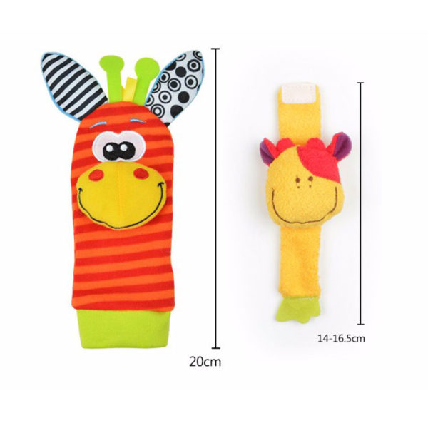 Dimensions des doudous chaussettes