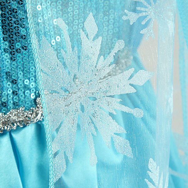 Détails de la robe Elsa