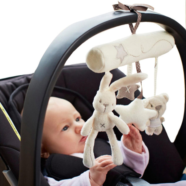 Peluches siège auto bébé