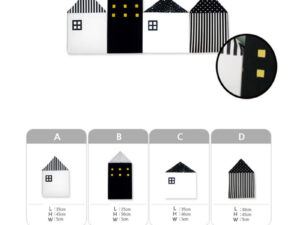 Dimensions Tour de lit bébé maisons scandinaves