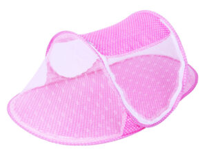 Moustiquaire bébé nourrisson - protection bébé contre moustiques et mouches - couleur rose