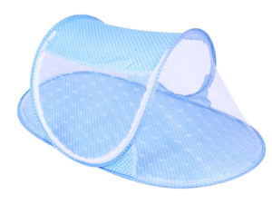 Moustiquaire bébé nourrisson - protège contre les moustiques - couleur bleu