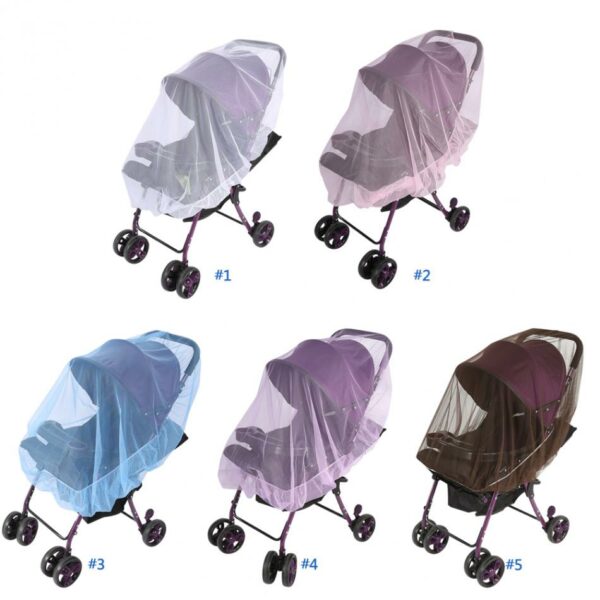 Moustiquaire bébé à fixer à la poussette
