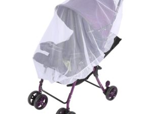 Moustiquaire poussette bébé - couleur blanc
