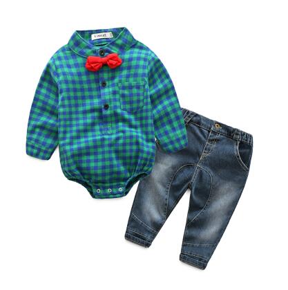 SHEIN Kids FANZEY Adolescent Garçon À Nœud Papillon Chemise & Gilet & Couture Détail Pantalon