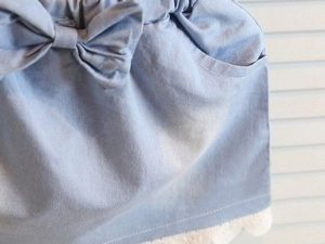 Nœud papillon et dentelles de la Robe d'été NEVADA pour fille