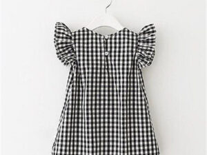 Dos de la robe pour fille