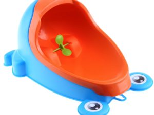 Urinoir bébé garçon orange et bleu