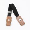 Ceinture élastique pour enfant fille ou garçon - couleur noire