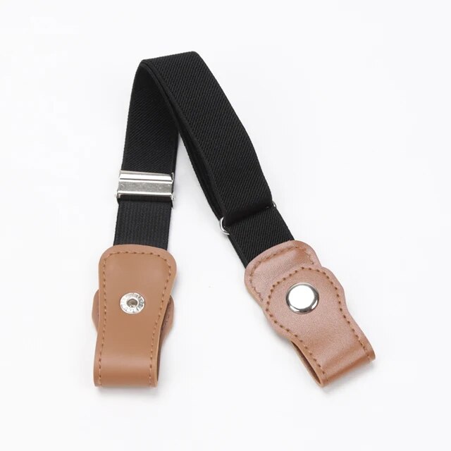Ceinture elastique fille garcon Fermeture boutons a queue