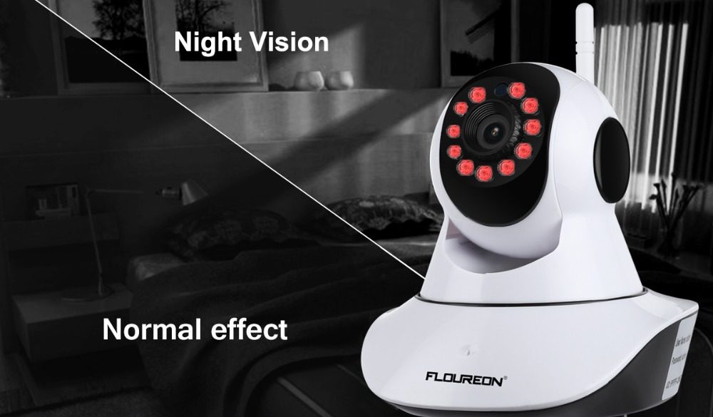 Caméra sans fil pour surveiller bébé la nuit (détection de mouvements la nuit)