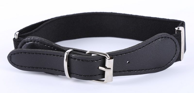 Ceinture noire élastique pour enfant