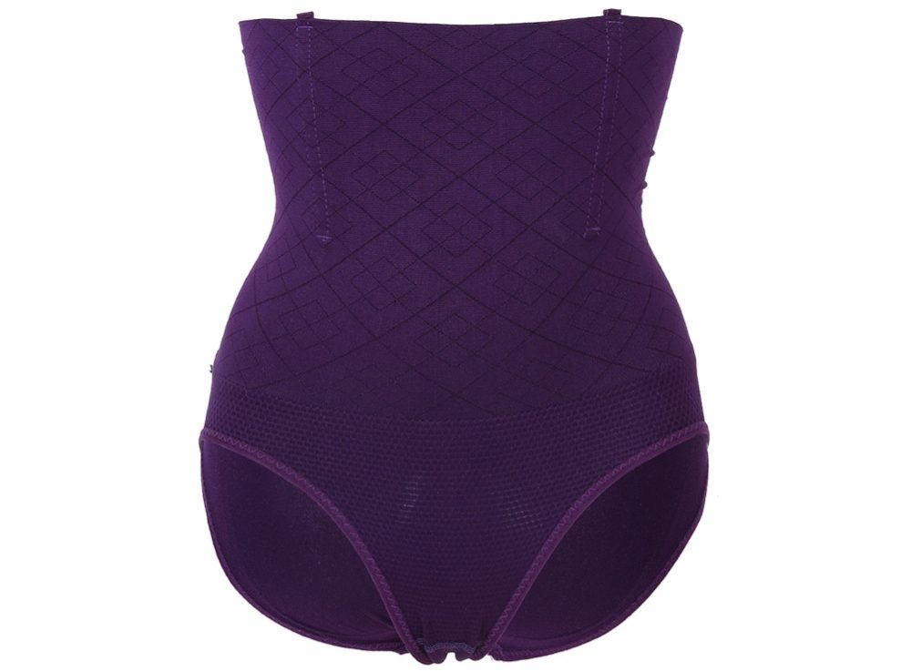 Dimensions de la culotte post grossesse - lingerie couleur prune