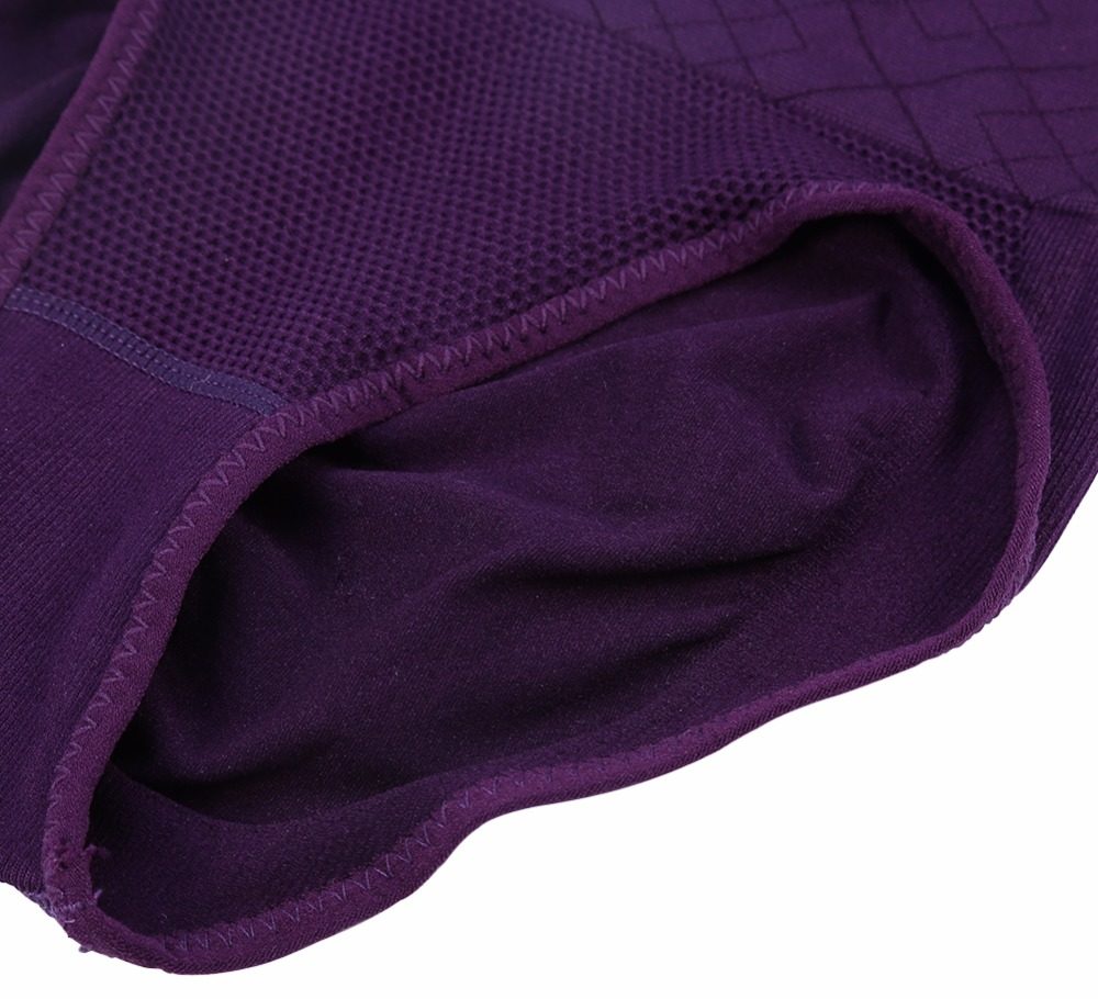 Culotte gainante élastique après la grossesse - couleur prune