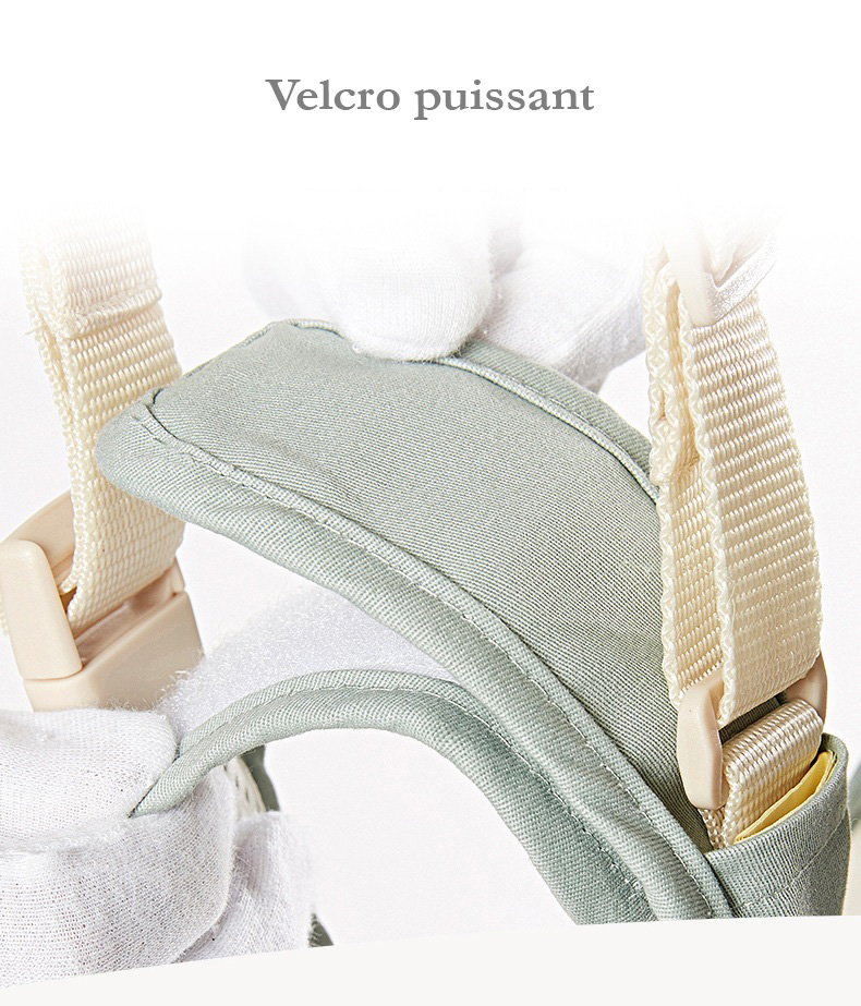 Harnais bébé avec velcro puissant