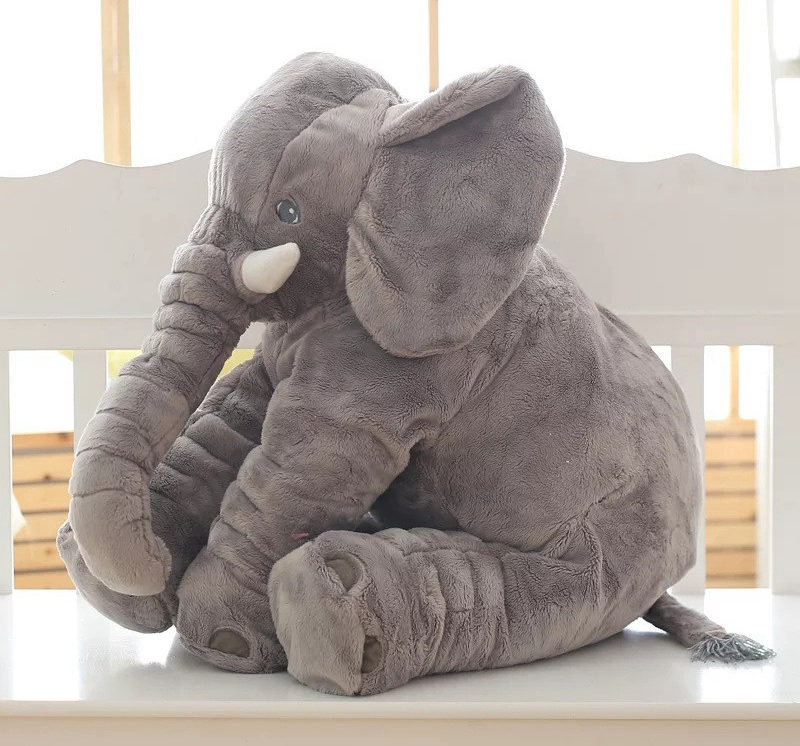 Peluche elephant gris online