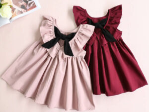 Deux robes sans manches pour filles au choix