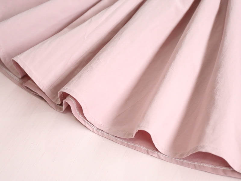 Robe fille printemps été couleur rose