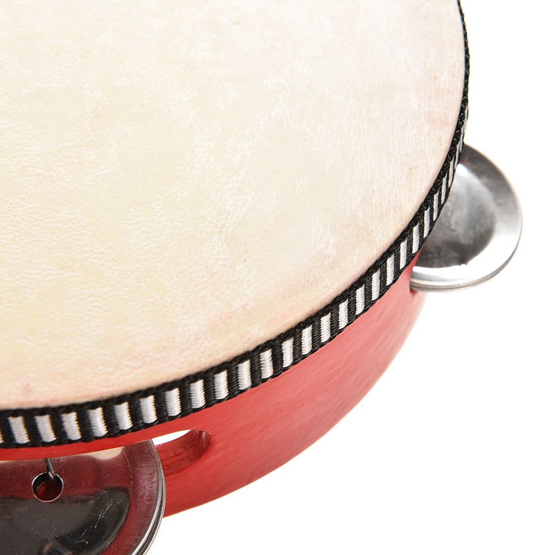 Tambourin rouge pour faire de la musique