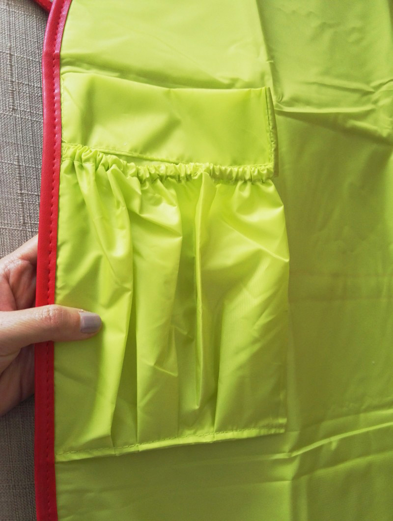 Poche avec fermeture élastique du tapis à langer pour bébé