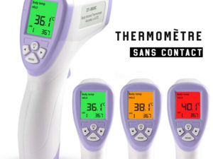 Thermomètre bébé / adulte sans contact couleur violet