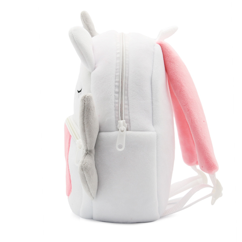 Vue de profil du sac à dos licorne