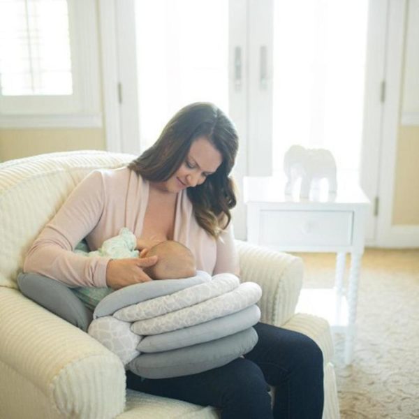Coussin d'allaitement pliable pour allaiter bébé