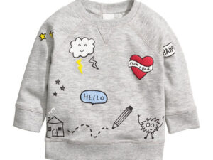 Sweat enfant fille ou garçon pour la saison automne