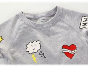 Détails du sweat enfant