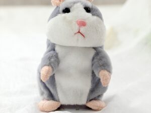 Peluches hamster couleur gris