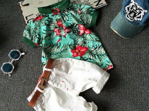 Ensemble garçon pour l'été et l'automne