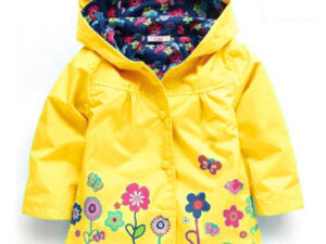 Veste enfant fille automne ou printemps - Imperméable, coupe-vent