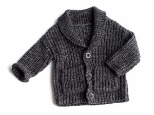 Très beau gilet noir pour garçon