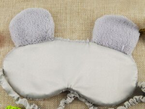 Vue arrière du masque de sommeil