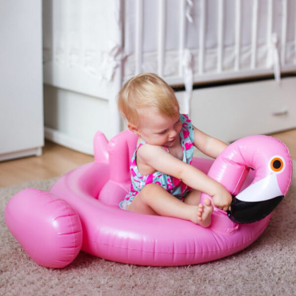 Bouee Flamant Rose Pour Bebe Enfant Avec Siege Bouee Piscine