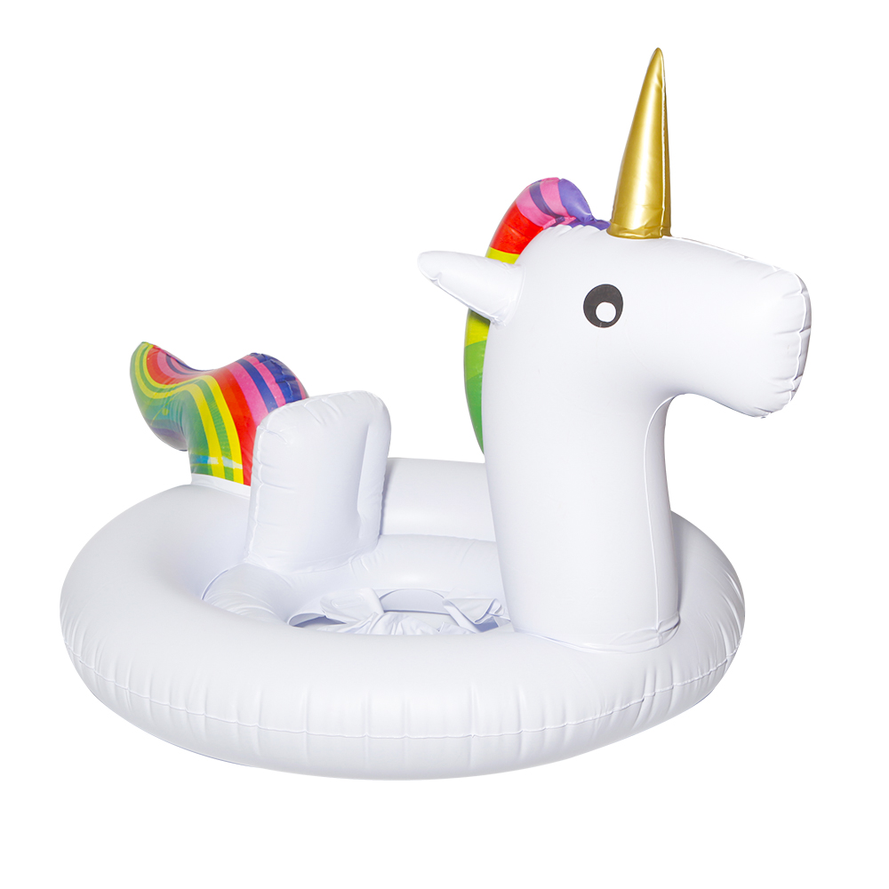 Bouée Licorne pour bébé enfant - Bouée piscine avec siège