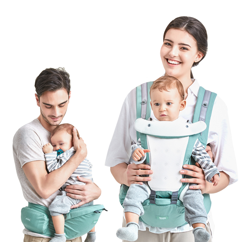 Porte-bébé transformable en hipseat - 0 à 36 mois - Soulage le dos