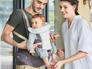 Porte-bébé transformable en hipseat